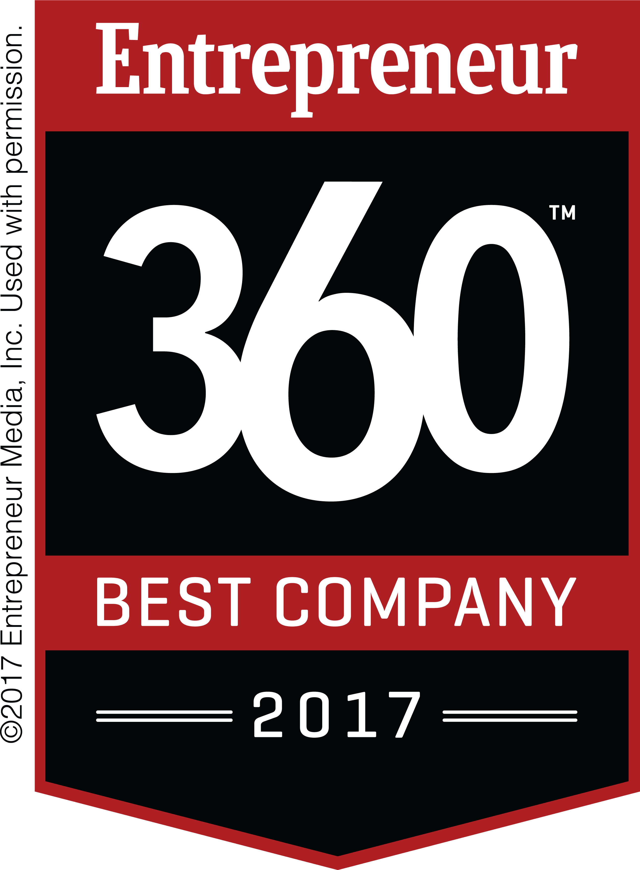 Entrepreneur 360 Award Badge