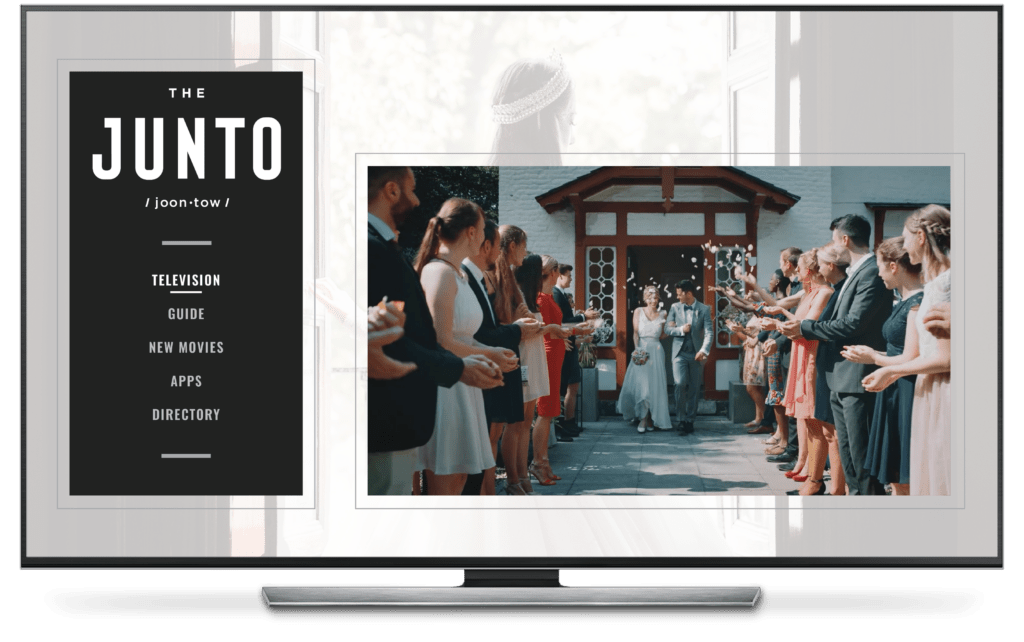 Junto Hotel Wedding Theme