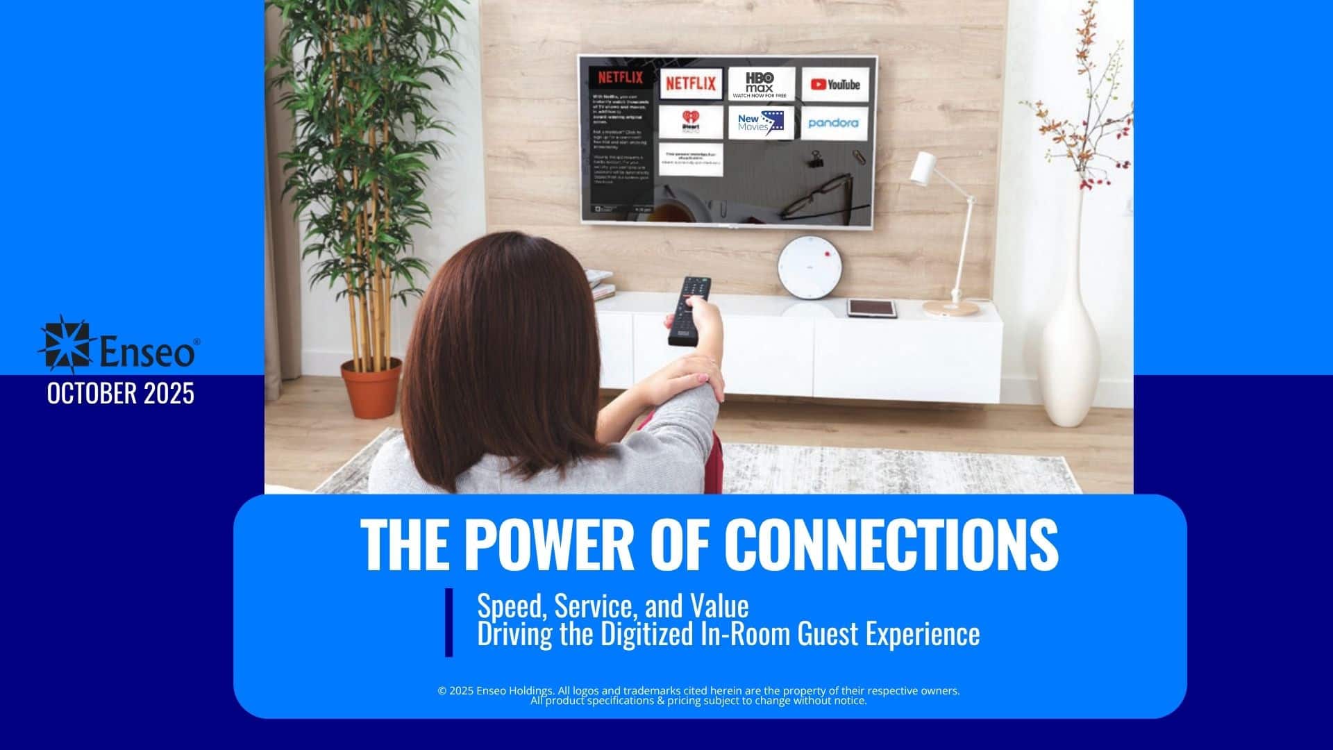 Enseo Power of Connections Banner